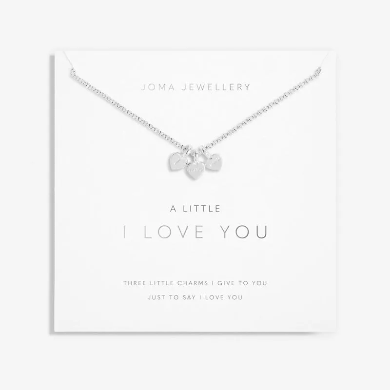 A Little I Love You Necklace