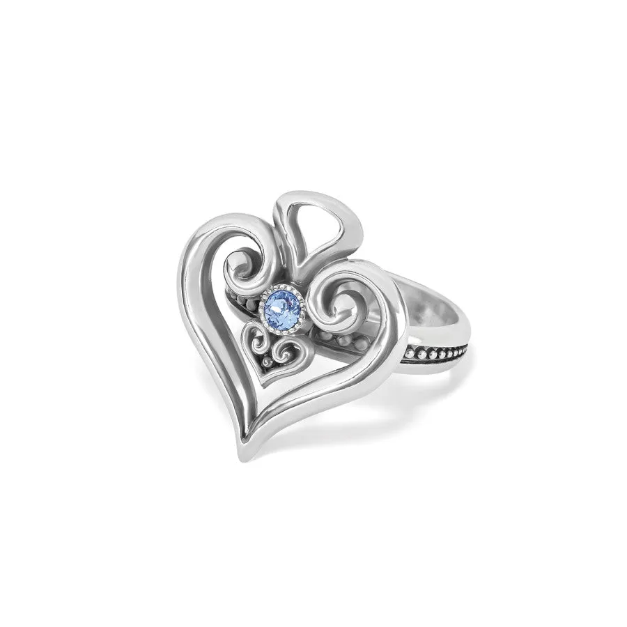 Alcazar Heart Glint Ring