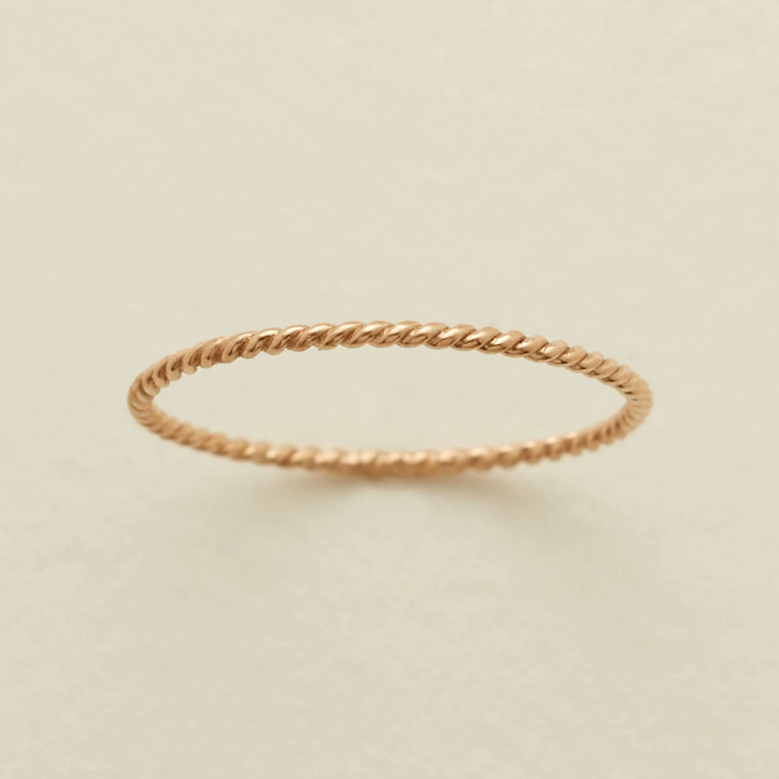 Braided Stacking Ring