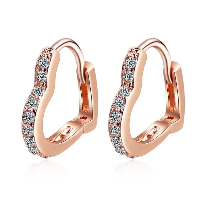 Classic Rose Gold Stud Earring