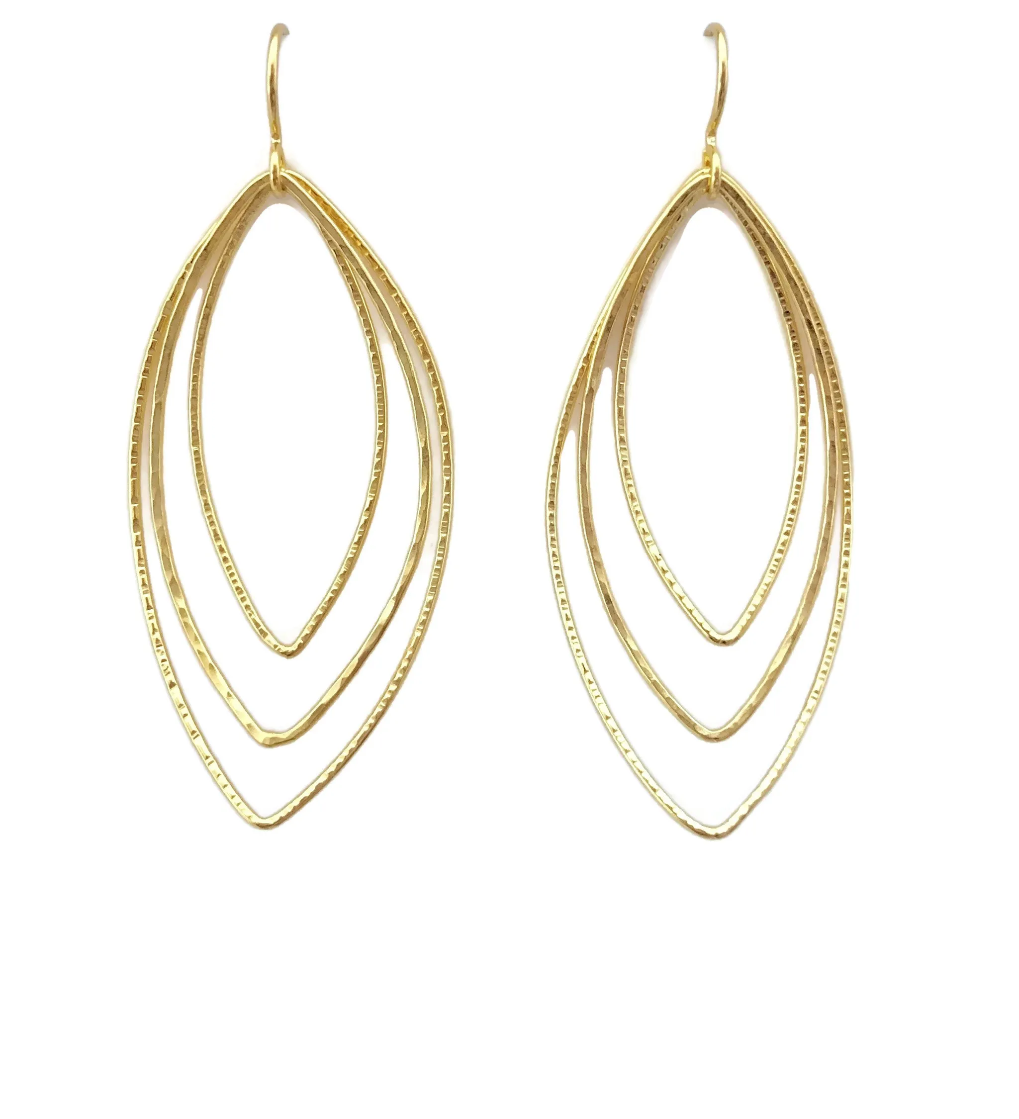 Classics - Triple Marquis Flip Earrings