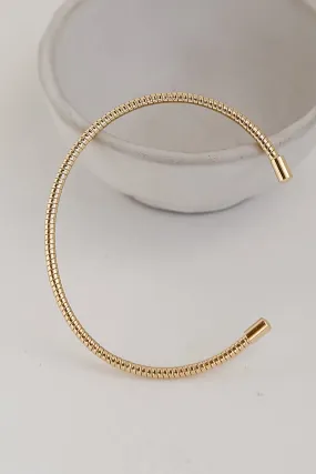 Cora Gold Cuff Bracelet