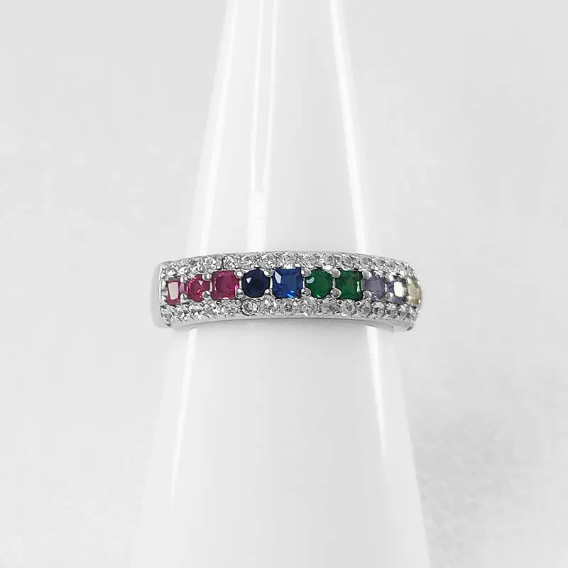 CZ Chakra Ring