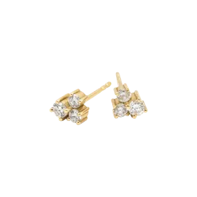 Dyad stud earrings