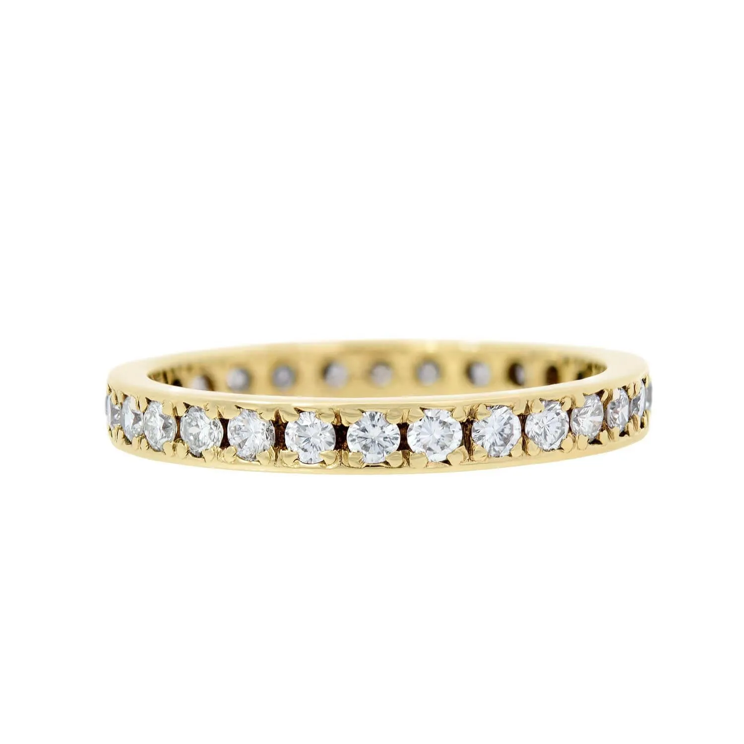 Estate 14k Diamond Eternity Band