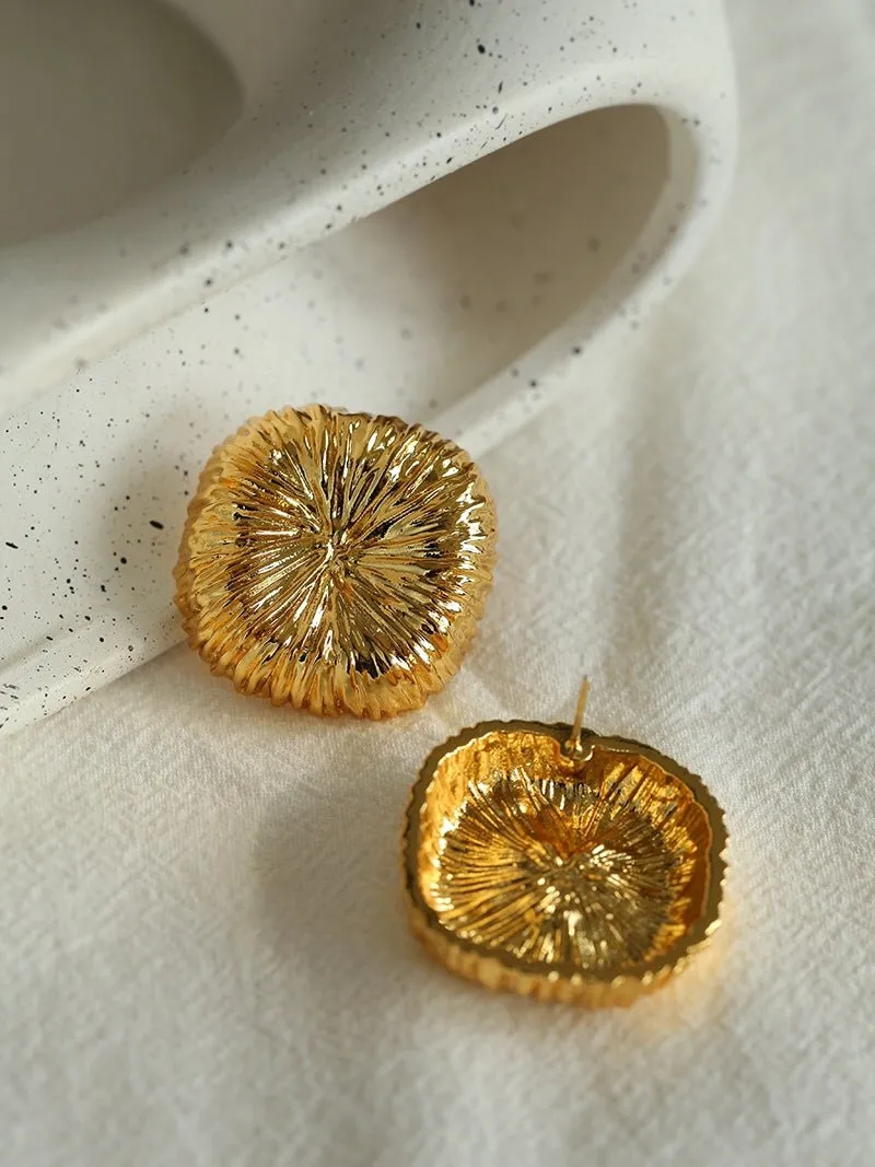 Fireworks Series Metallic Earrings