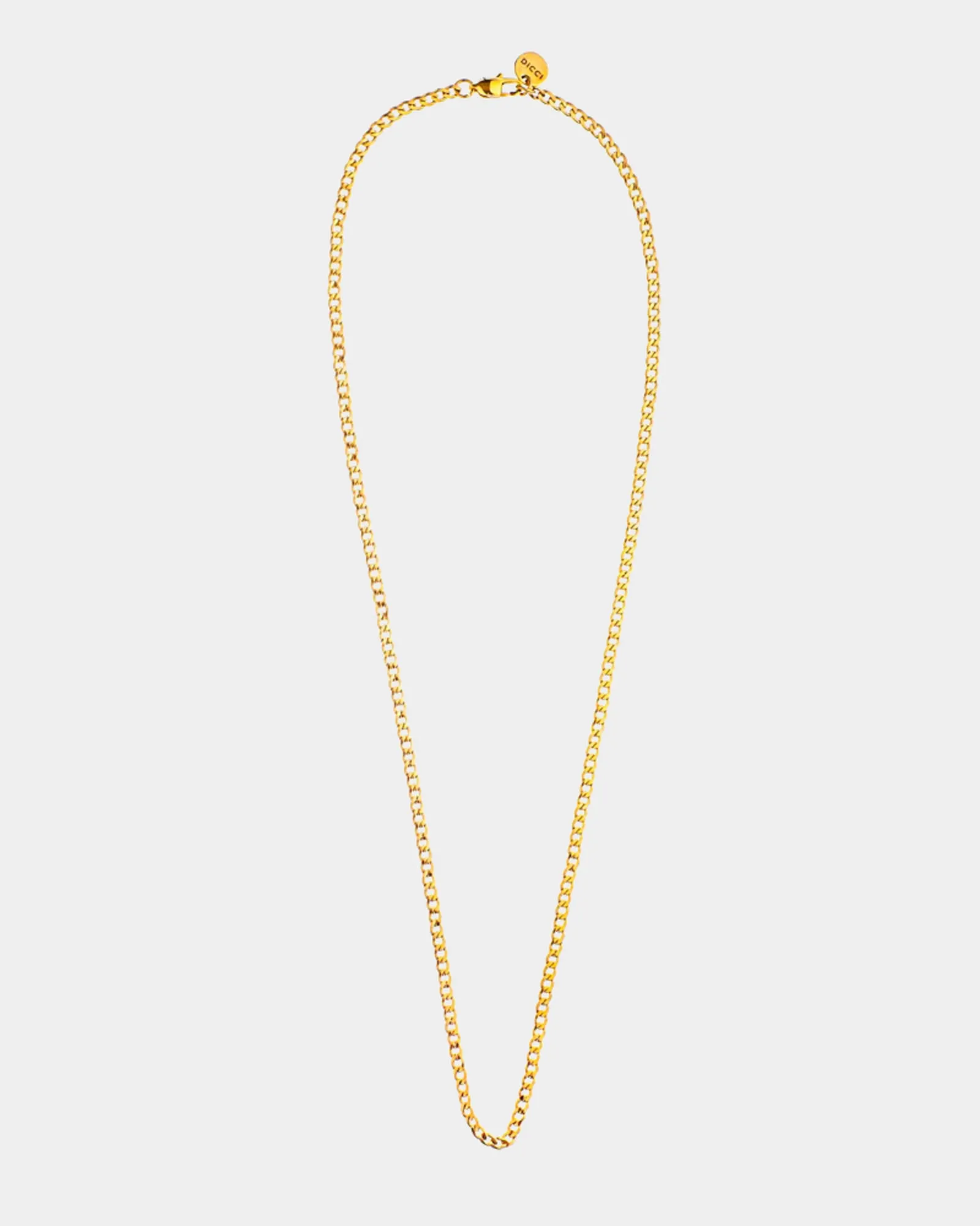 Flat Cuban Chain Necklace 5mm