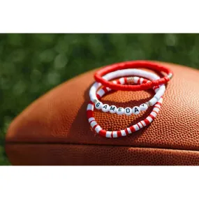 Game Day Bracelets Red