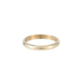 Gold Half Round Band