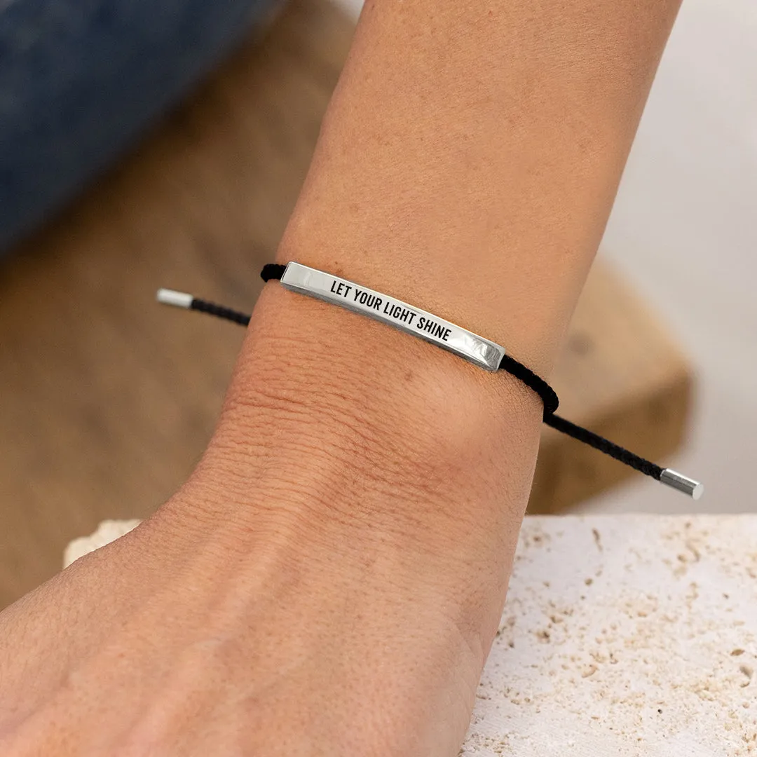 Let Your Light Shine Inspire Bracelet