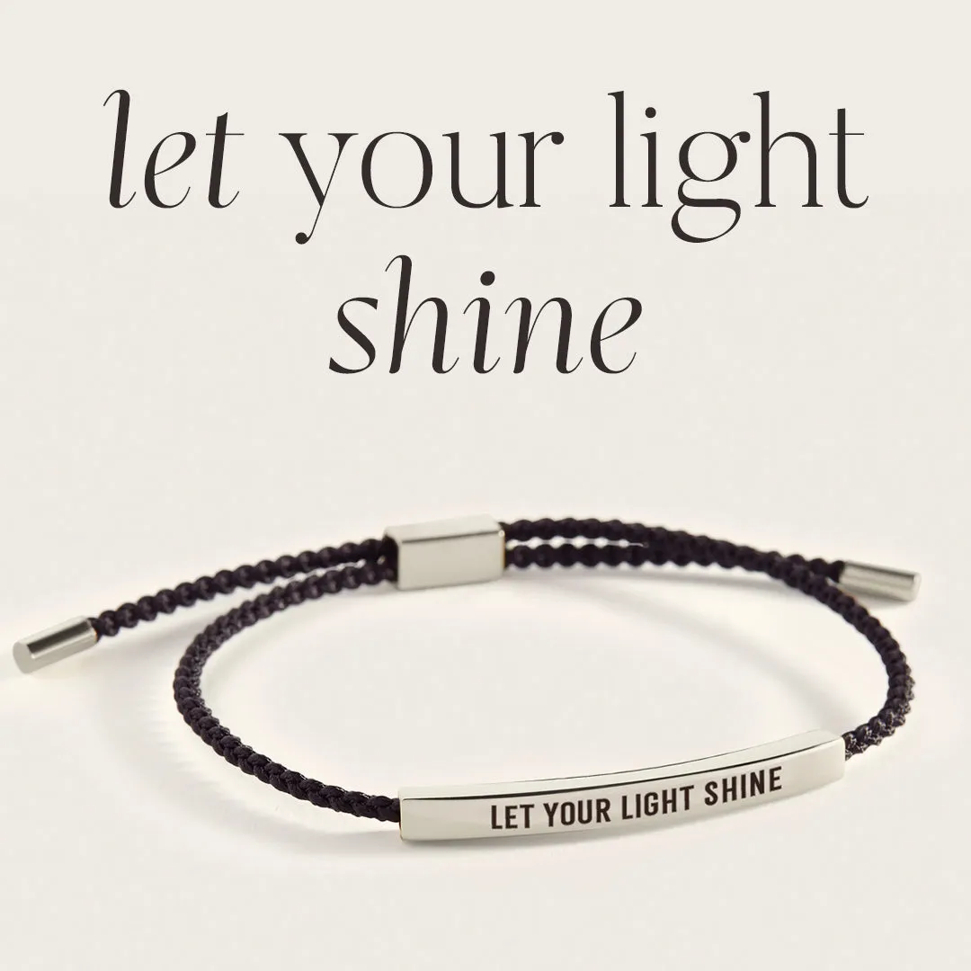 Let Your Light Shine Inspire Bracelet