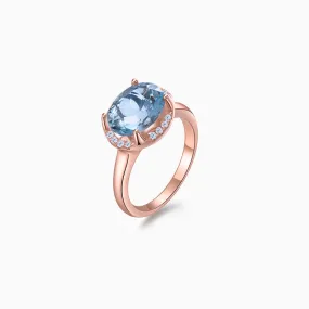 London Blue Topaz Ring