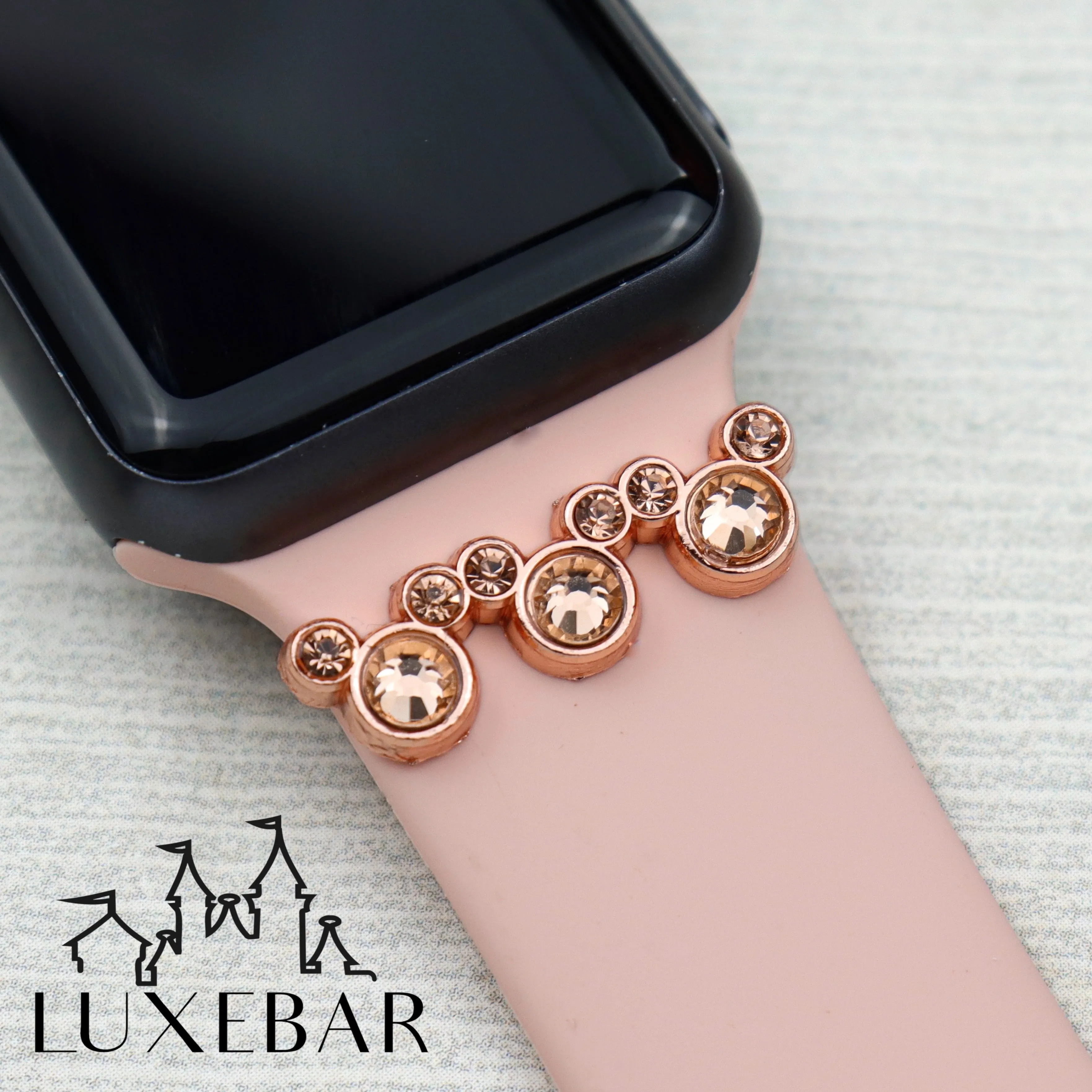 LuxeBar Sparkle ~ Mr. Mouse Triple Stacking Bar (more colors available)