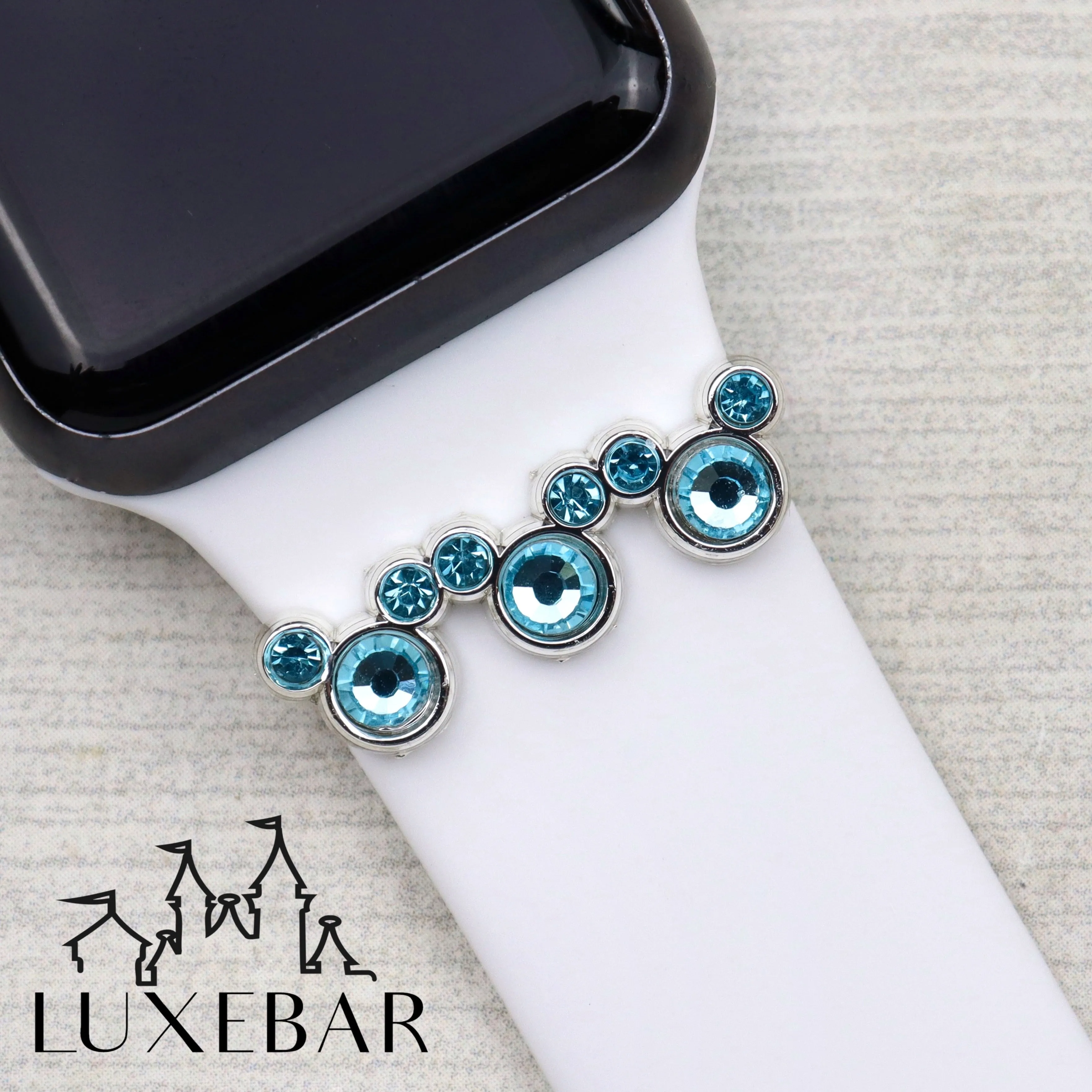 LuxeBar Sparkle ~ Mr. Mouse Triple Stacking Bar (more colors available)