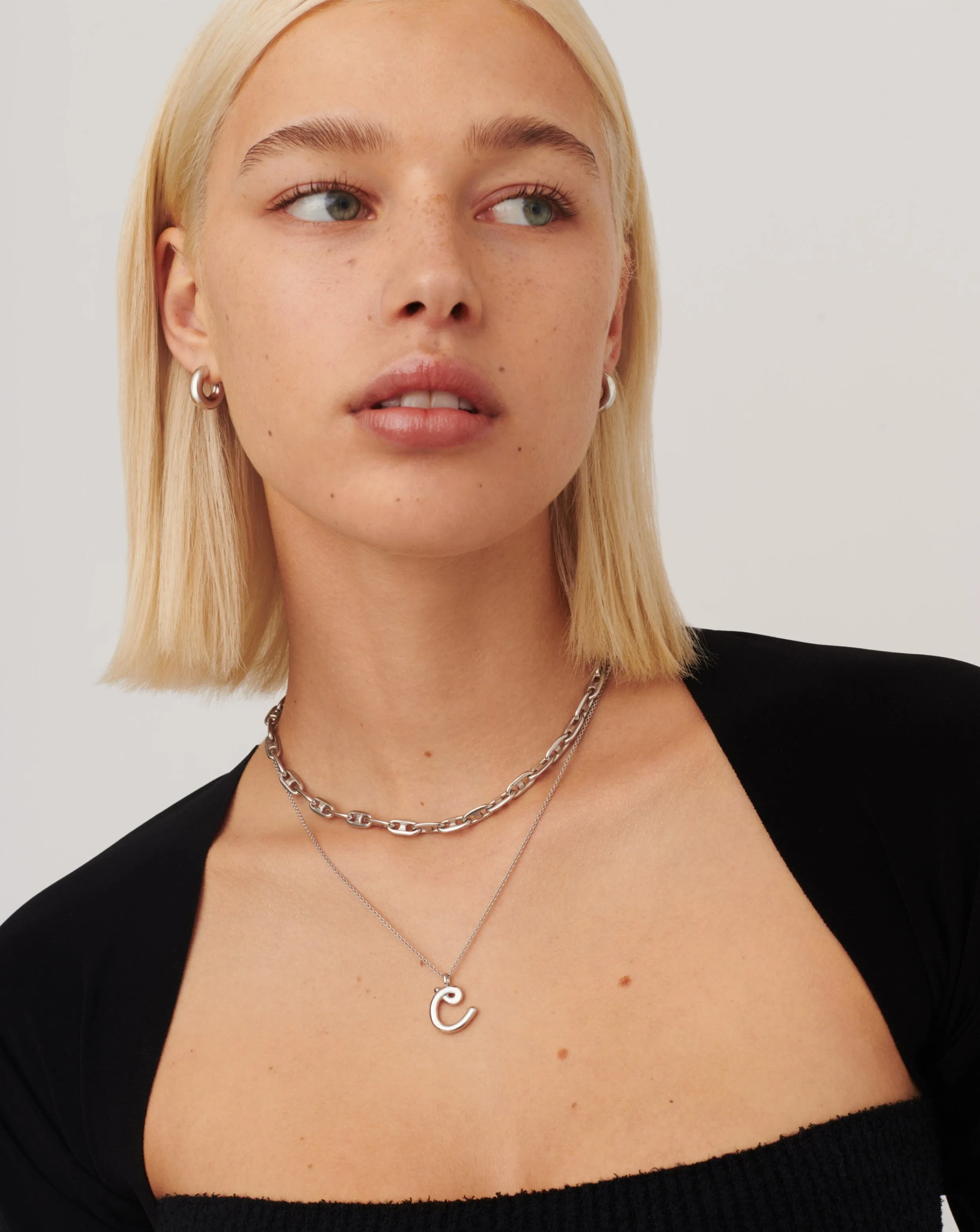 Mariner Chain Choker | Silver Plated