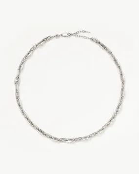 Mariner Chain Choker | Silver Plated