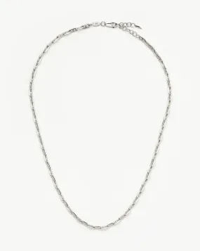 Mariner Chain Necklace | Silver Plated