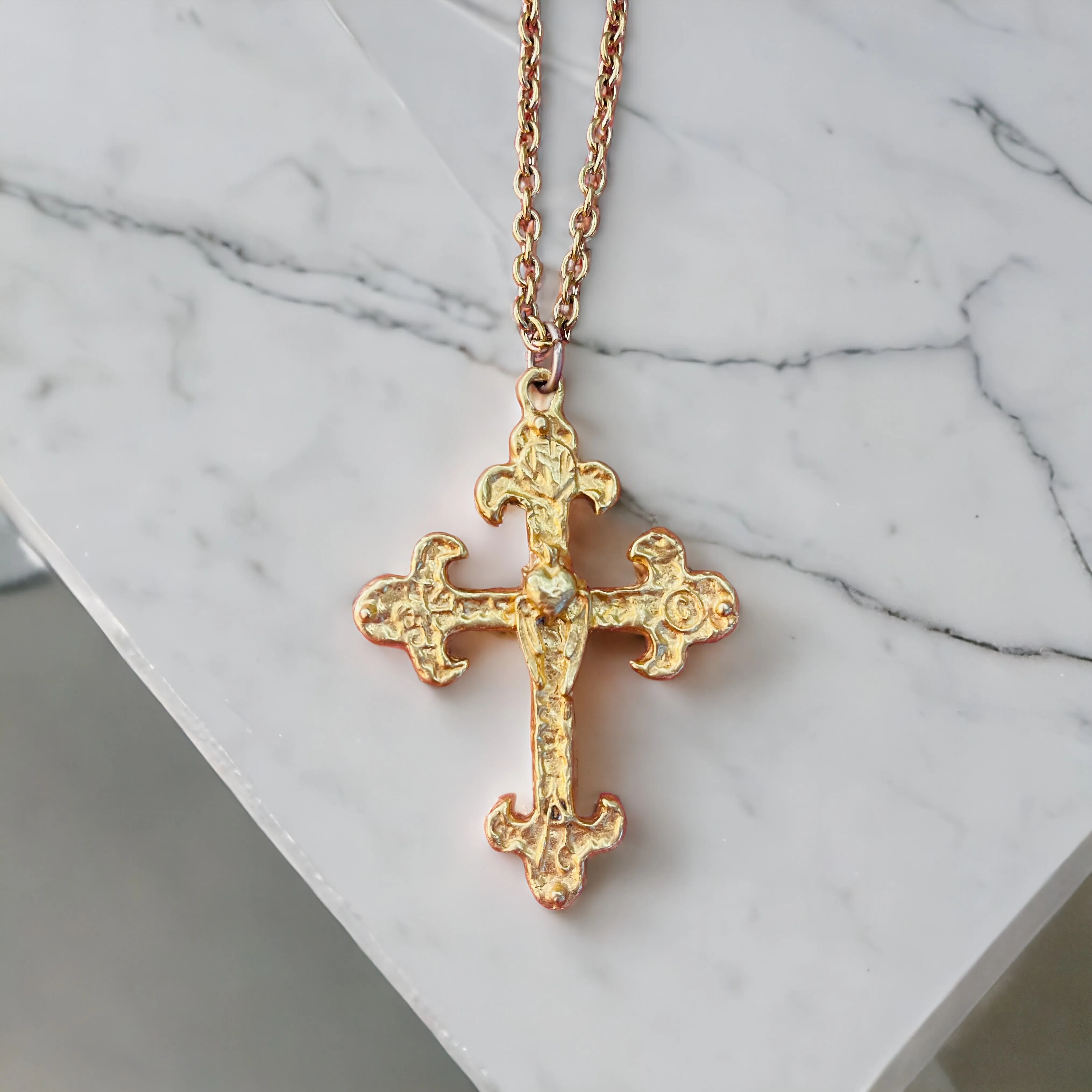 Medieval Cross Necklace