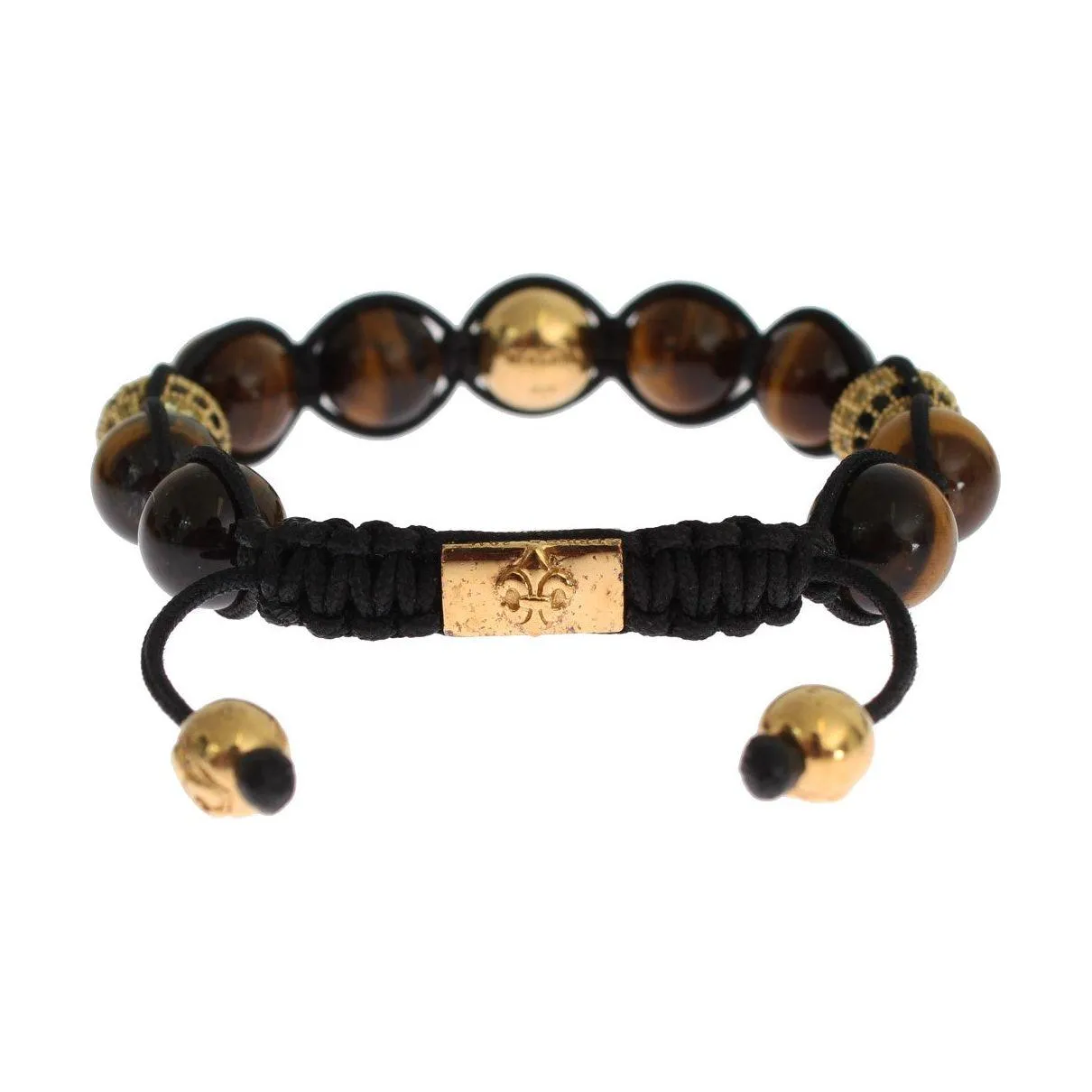 Nialaya Chic Multicolor CZ & Tigers Eye Bracelet