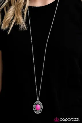 Paparazzi Necklace ~ Adjust Your ALTITUDE - Pink