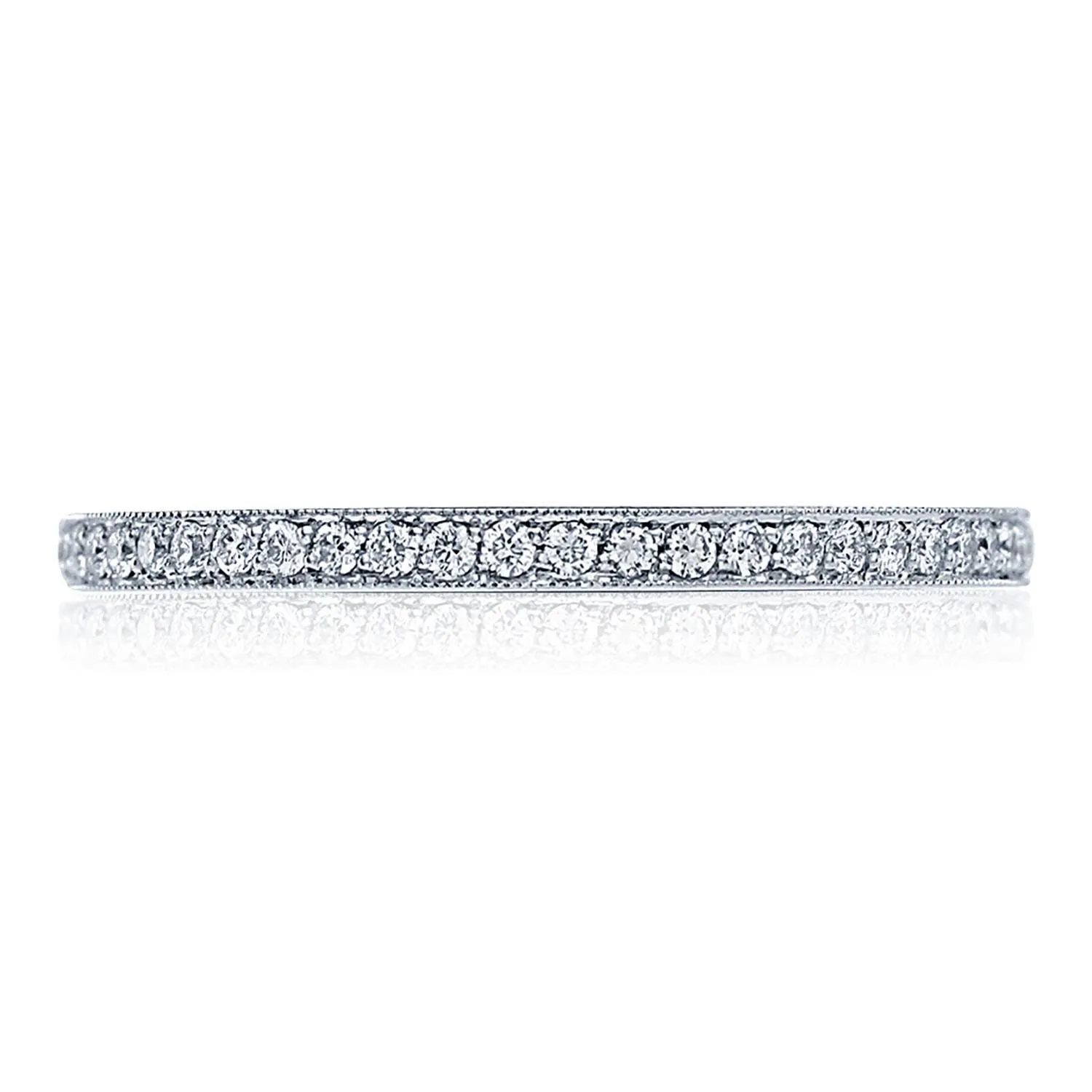 Pavé Womens Wedding Band