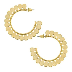 Petal Hoops Earrings