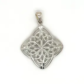 Square Celtic Knot Pendant